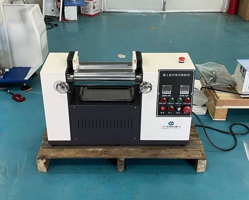 Купить Компактная открытая смесительная машина для резины 750x380x600 мм с производительностью 300 комплектов в месяц и регулируемым зазором между валками online manufacture