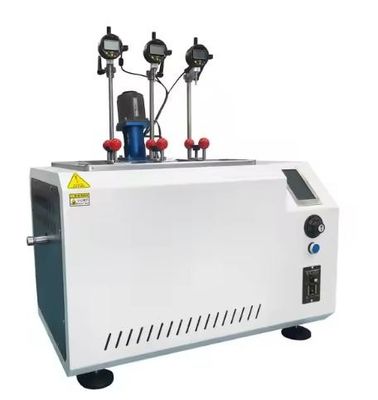 Шесть стеллажей пластиковый HDT Vicat Tester Точка смягчения Деформация испытательной машины