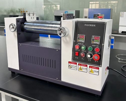 Малая открытая резиносмесительная машина с ручным управлением, производительность 300 комплектов в месяц